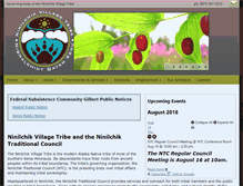 Tablet Screenshot of ninilchiktribe-nsn.gov